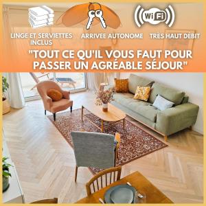 Appartements L-agave - Rennes Quartier Anatole France : photos des chambres