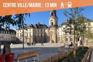 Appartements L-agave - Rennes Quartier Anatole France : photos des chambres
