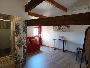 B&B / Chambres d'hotes les greniers du chateau : photos des chambres