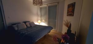 Le Clemenceau appart-Calais Nord-balcon-plage