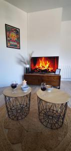 Le Clemenceau appart-Calais Nord-balcon-plage