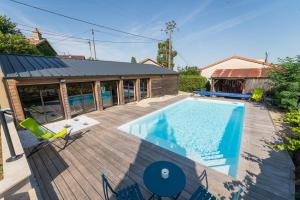 Maisons de vacances Le Grand Verger : gite familial avec piscine : photos des chambres