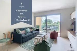 Genêts - 47m2 - 4 pers - Cozy - Climatisé - Le Four-à-Chaux