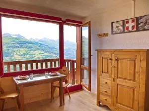 Studio cosy pour 2 personnes avec balcon à La Plagne, proche pistes - FR-1-353-109 - 雷高石