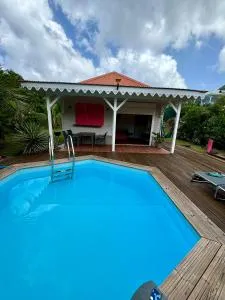 Villa Piscine - Bougainvillier - Fond Fleury