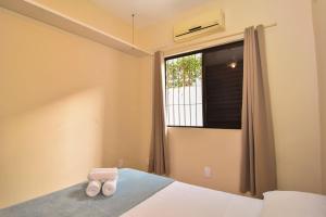 Apartamento térreo em Condomínio Pé na Areia P847