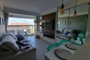 Apartamento completo com vista para o mar