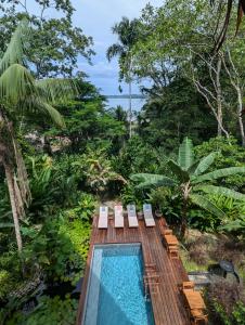 Luxury Villa plus 2 Cabins Rainforest Estate Natural Swim Pond