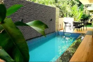 Modern villa with Private Pool,WiFi,parking in Varca - Dramapur