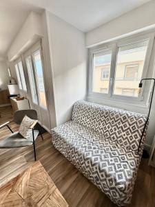 MARIE - Appartement 6 pers avec Balcon Vue latérale mer à Berck