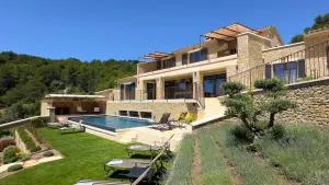 Mas La Rose Sauvage - magnificent Luberon views - 茹卡