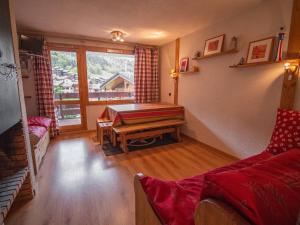 Valmorel: Appartement 2 pièces lumineux, skis aux pieds, pour 5-6 personnes - FR-1-356-307