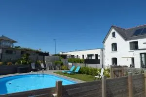 Molene 200 m plage et port - Roscoff