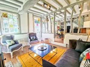 Le Nid de Chaume - Chaumière - 15 min d'Honfleur 4-6P - La Lande