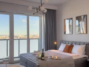 URBAN APARTMENTS GLOBAL SKYLINE RAFAEL CENTRUM , 17th Floor No 22, Free Garage, Self Check-in - شورزوف