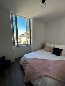 Appartements 3 pieces spacieux plein centre, parking,clim, terrasse, jardin : photos des chambres