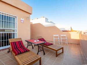 3A Penthouse Abrigos, Wi-Fi and Terrace