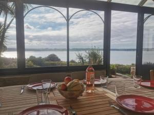 Maisons de vacances Kermartin - Maison de famille avec vue sur la baie de Morlaix : photos des chambres