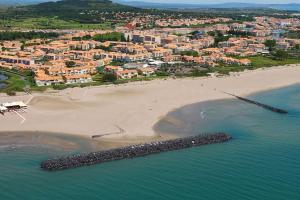 Asphodèle, Joli studio avec parking, 2 pas des plages et du Port