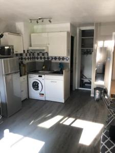 Asphodèle, Joli studio avec parking, 2 pas des plages et du Port