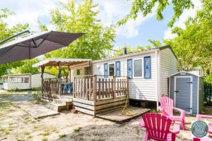 Appartements Petit cocon ensoleille, le mobil-home Alele : photos des chambres