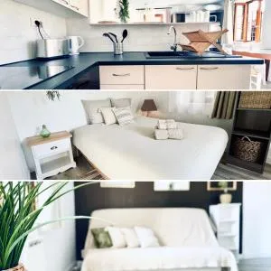 Kapuccino Appartement Chic et Cosy Centre-ville WIFI - Saint-Michel-de-Chabrillanoux