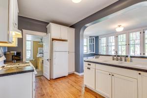 Near Lake Historic Boyne City Home with Fire Pit!