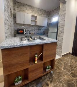 فيلا فندقية خاصة في الشيخ زايد بمدخل خاص حديقة خاصة غرفتين نوم