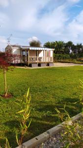Mobil-home vue mer et campagne
