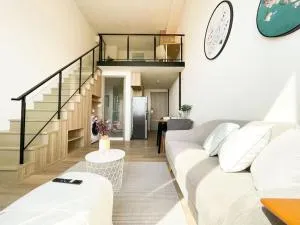 1905Duplex One Bedroom Residence sukhumvit 87 BTS on nut - Phrakhanong