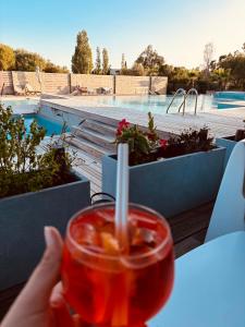 Villas La Villa Sylody restaurant, 3 piscines et location de velo sur place : photos des chambres