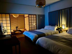 OMOTENASHI STAY OSAKA 41m2 1LDK 十三駅徒歩1分 梅田2分 神戸京都アクセス良好 和室のある家