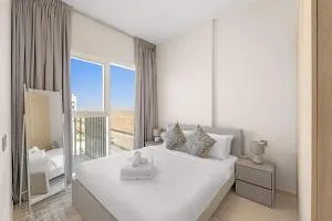 Modern 1 Bed with Sofa Bed and Access to Pool and Gym - Murquab