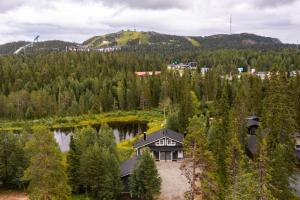 RUKA, RiversideVilla with Sauna, Fireplace, Terrace, Wifi, Aurora, Swimming