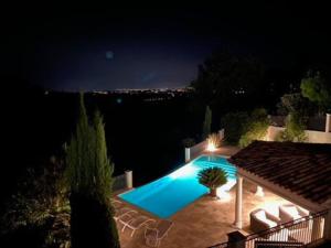 Villa Colomars sea view-swimming pool, terrace&BBQ