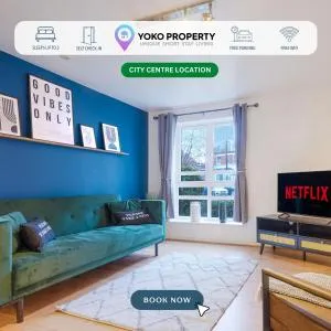 Stylish Central Apartment with Free Parking, Fast WiFI and Smart TV by Yoko Property - 欣克利