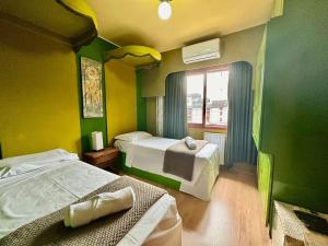 Apartamento retrô dentro da Rua Coberta