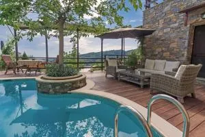 Aenaon Villa with Private Pool Panoramic view - 维兹伊萨