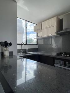 Apartamento central con hermosa vista en Bogotá