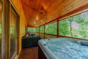 Hot Tub and Fire Pit Secluded Blue Ridge Cabin! - Sugar Creek