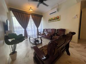 12pax Seaside Homestay Port Dickson 3R3B,Wifi,Beach,Pool,BBQ
