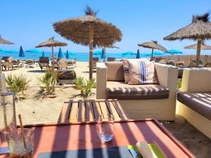 Appartements Canet-en-Roussillon T2 Moderne - Parking - Clim - 2eme etage avec ascenseur - 4 pers - FR-1-794-136 : photos des chambres