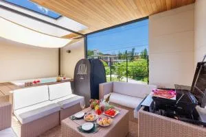 BBQ可能ジャクジー付き最大10人のサウナができる恩納村の貸別荘 リゾートヴィラ恩納beachI - Inbu