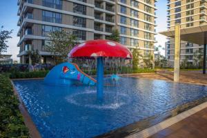 executive catchy apartment with scenic views and heated swimming pool