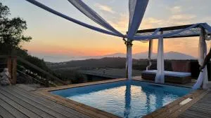 Villa nestled in the maquis sea view heated swimming pool jacuzzi - Albitreccia