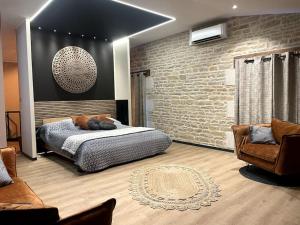Maisons de vacances Logement spa privatif proche Niort et La Rochelle : photos des chambres