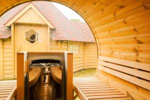 Chalets Chalet-Sauna-Evasion Nature et Bien-etre : photos des chambres
