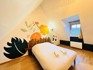 Maisons de vacances Le Grand Bricoin - Campagne - Parking - 12 pers : photos des chambres