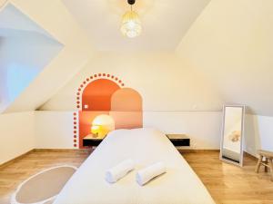 Maisons de vacances Le Grand Bricoin - Campagne - Parking - 12 pers : photos des chambres