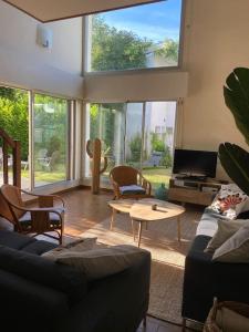 Maisons de vacances Maison bord de mer 50 M : photos des chambres